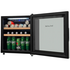 LeCavist 14 Bottle Wine Cabinet Single Zone Black LEK14PV image NaN