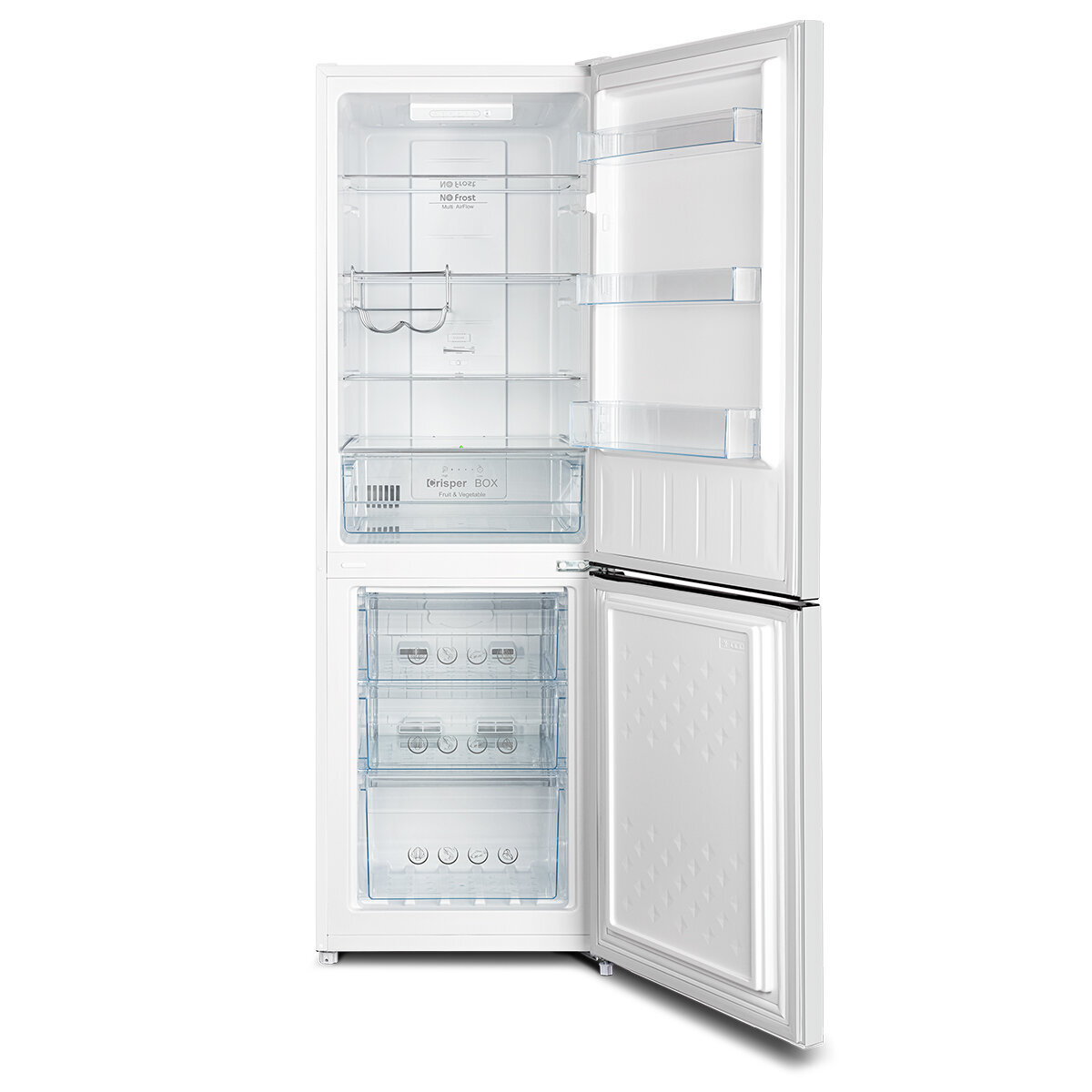 Chiq retro top fridge white