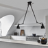 DCW Editions Gras 302 Double Ceiling Light - Conic Black 302DOUBLEBL image NaN