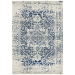 Rug Culture Evoke Large White Navy Rug 290X200CM - EVO253WNAV290X200 hero image