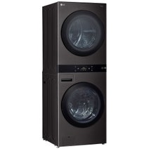 LG WashTower 19/10kg All-In-One Stacked Washer Dryer Black WWT-1910BX hero image