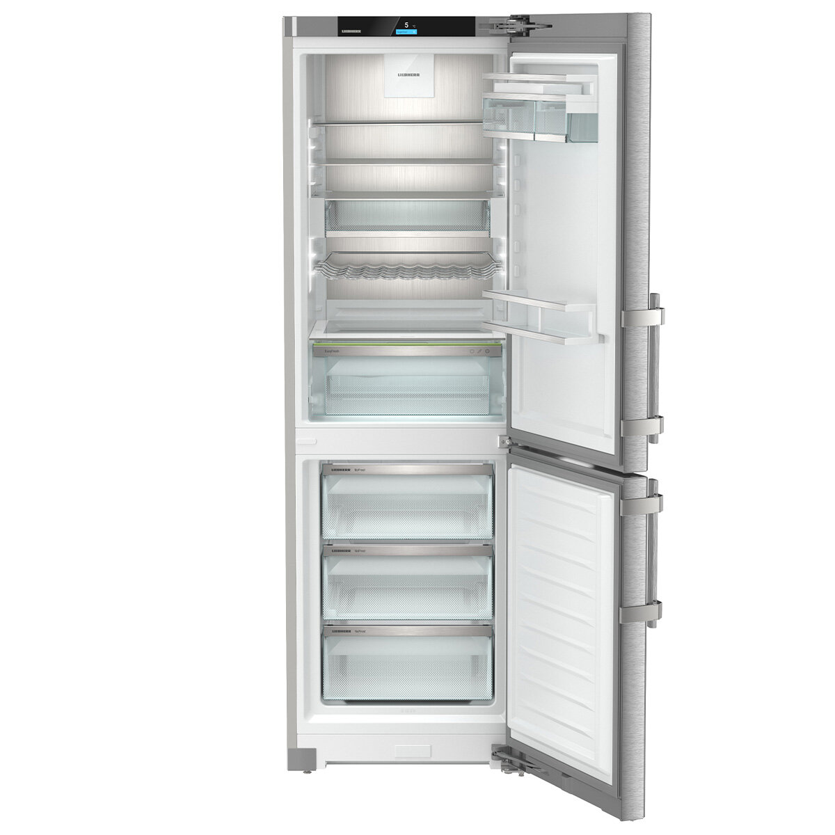 Liebherr 332L Bottom Mount Fridge with Easy Fresh and VarioTemp Right Hinge SCNSDH5253RHH hero image