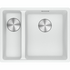 Franke Maris 340/150mm 1 and 1/2 Bowl Left Topmount Sink with Extension Drainer Polar White MRG660-SBLPWFPC image NaN