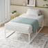 Zinus Double 45cm Joseph Bed Frame Metal Bed Platform Base White AU-MBBFW-18D image NaN