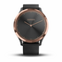 Garmin 010-01850-16 Vivomove HR Sport Rose Gold Black Sm/Med Hybrid Smartwatch image NaN