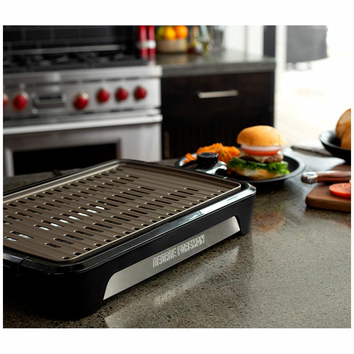 George foreman hotsell smokeless grill