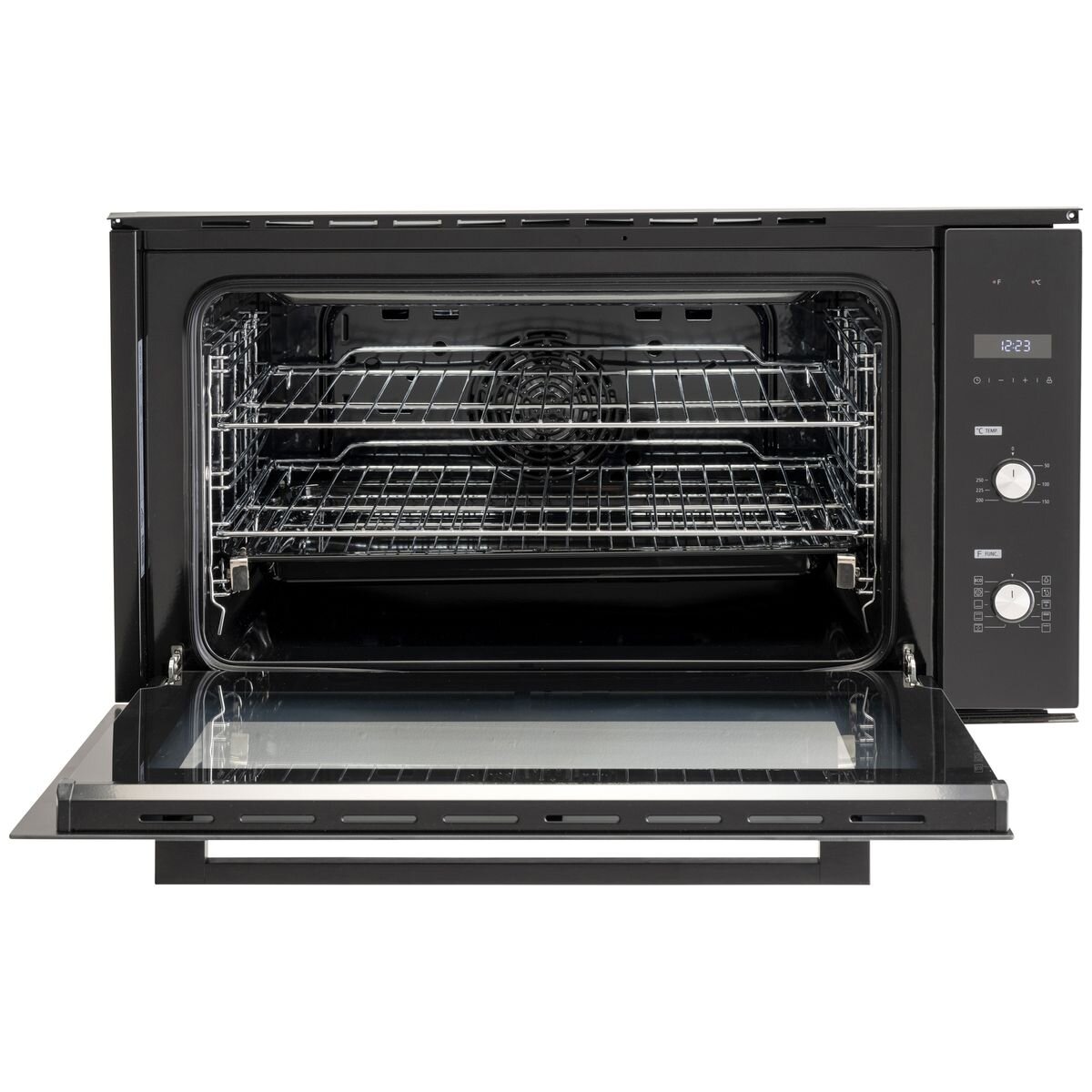 Euro 90cm Electric Multi Function Oven Black OE90O9B1