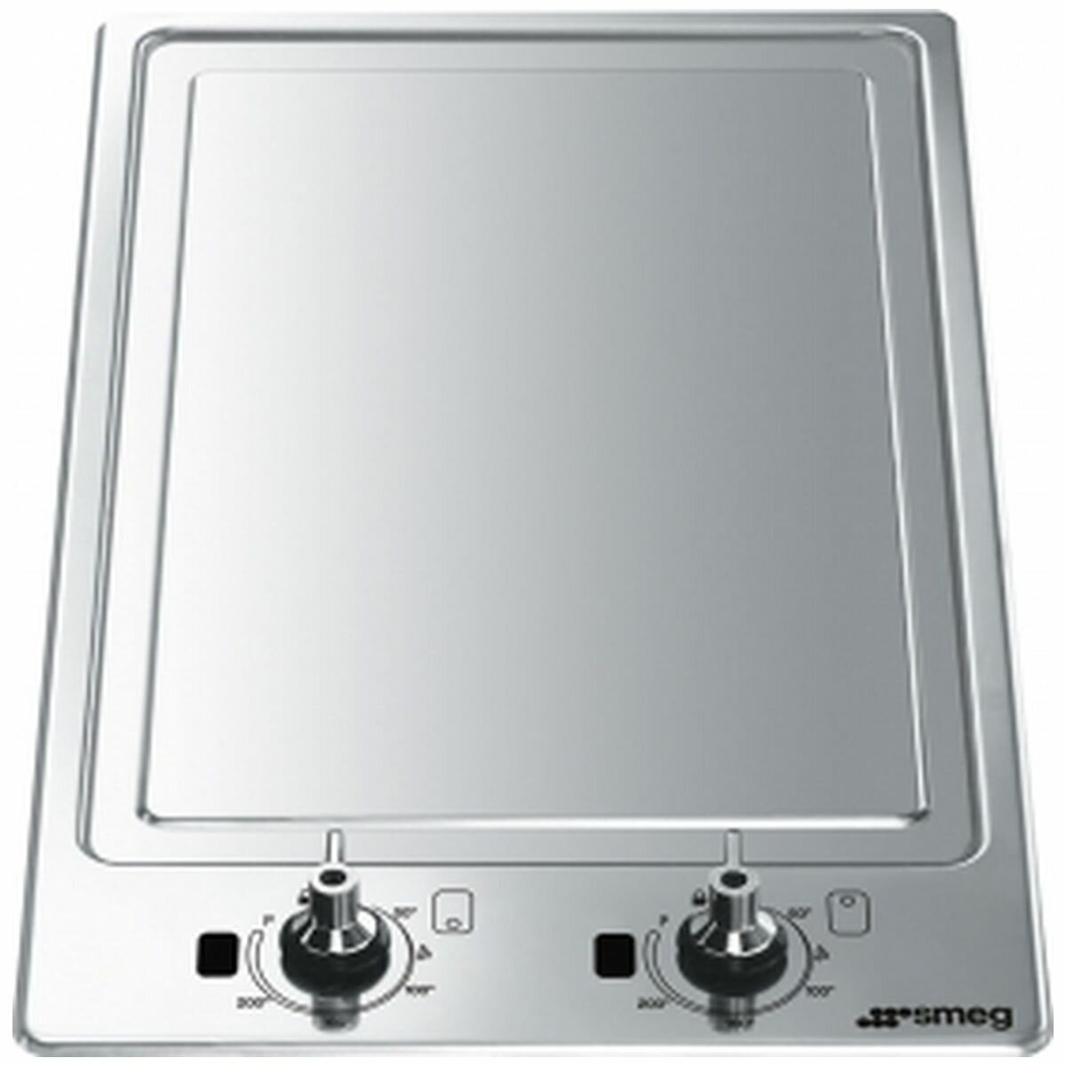Smeg 30cm Domino-style Induction Teppanyaki Plate PGF30T-1
