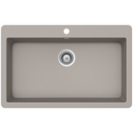 Abey Schock Virtus Large Bowl Sink Concrete Grey VN-100XLC hero image
