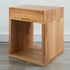 Reddie Bob Natural Teak Bedside Table BSTBO45X45X55W4W4 image NaN