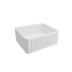 Turner Hastings Novi 60 x 46 Fine Fireclay Single Bowl Butler Sink Gloss White NO60FS hero image