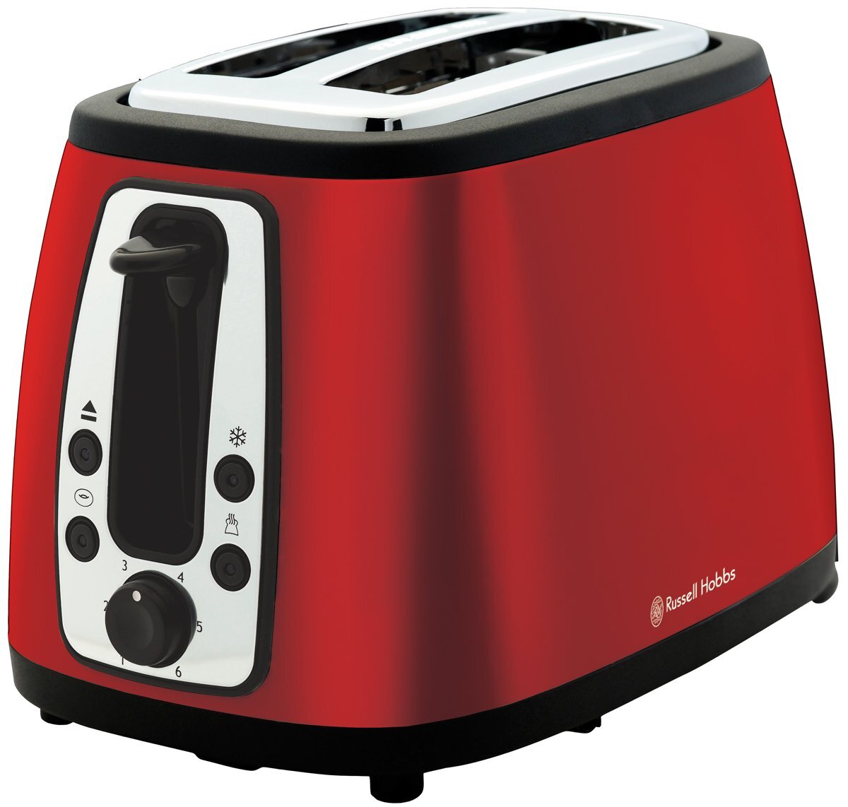 Russell Hobbs 2 Slice Toaster RHT22RED - Red hero image