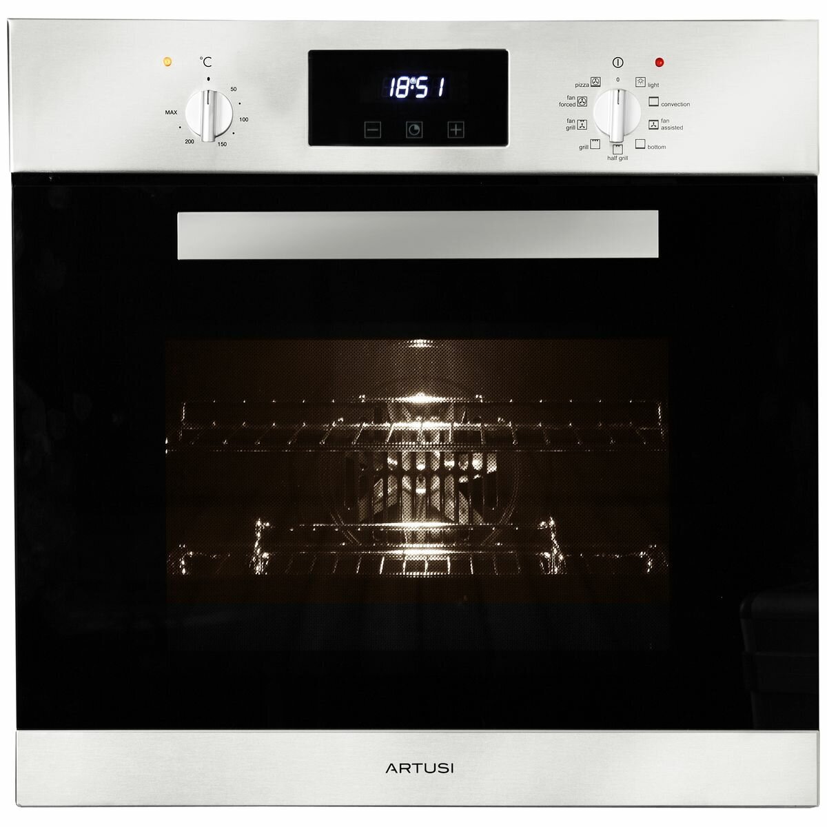 Artusi 60cm Maximus Series Electric Built In Oven AO651X
