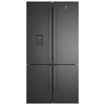 Electrolux 562L UltimateTaste 700 Plumbed French Door Refrigerator Black EQE5657BA hero image