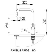 Zip MT3787 HydroTap Celsius Cube Chilled and Sparkling Filtered Water plus Hot and Cold hero image