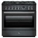 Falcon 90cm Professional Plus FX Freestanding Dual Fuel Oven Slate and Chrome PROP90FXDFSL-CH hero image