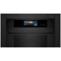 Siemens iQ700 60cm ecoClean Oven with fullSteam Matte Black HS938GDM1 hero image