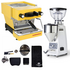 La Marzocco Linea Mini Yellow Home Package with White Grinder WA-MPACKYW image NaN