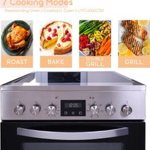 Linarie 60cm Freestanding Electric Oven with Ceramic Cooktop LYFC6060CDX hero image