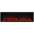 Remii 55 Inch Deep Indoor Built-In Electric Fireplaces with Black Steel Surround 102755-DE image NaN