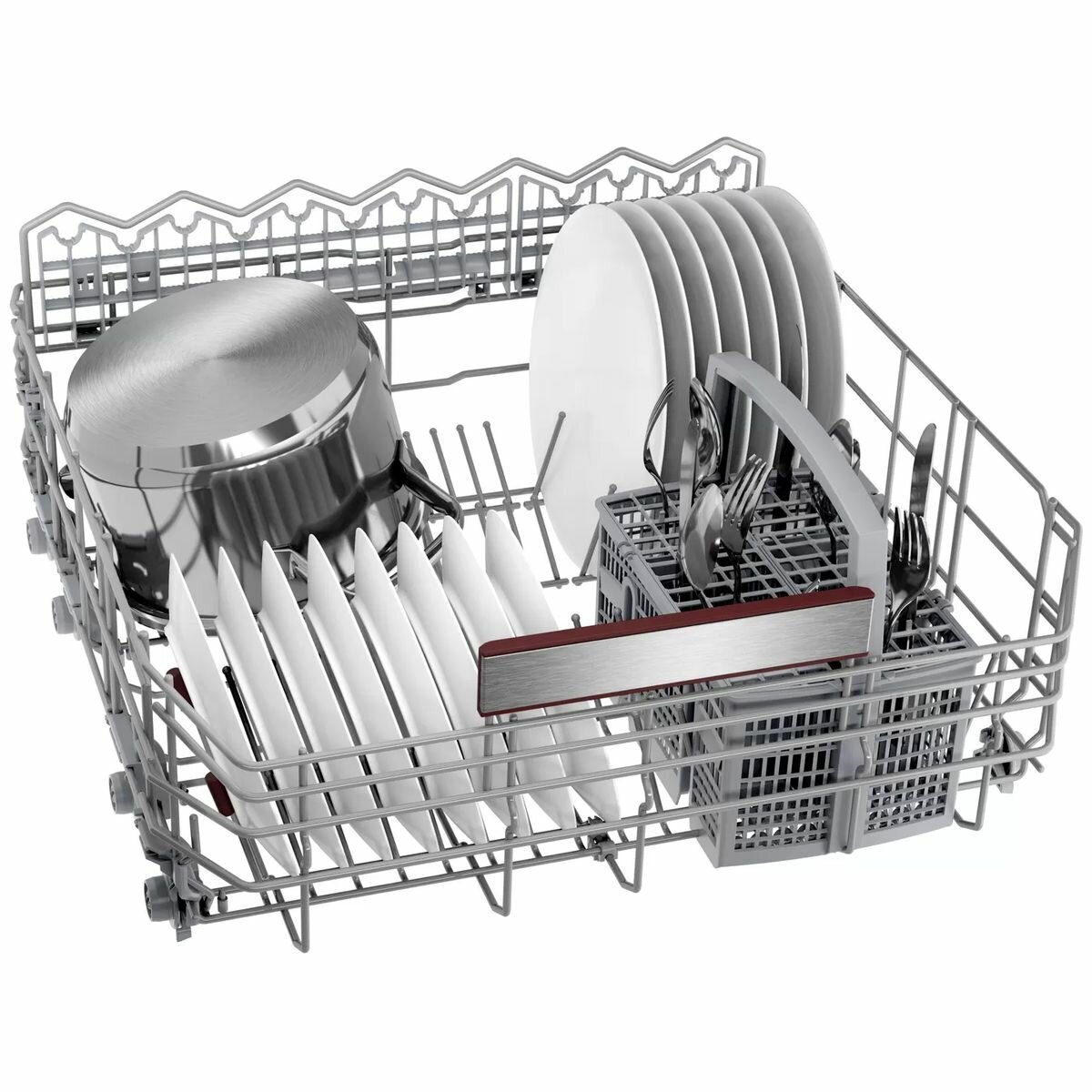 Neff semi integrated outlet dishwasher stainless steel