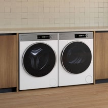 Fisher & Paykel Series 7 10kg Contemporary Front Load Washer & Heat Pump Dryer Laundry Package White WH1060D5DH1060D5 hero image