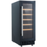 Cantina 20 Bottle Single Zone Wine Cabinet Black CCWIS20B image NaN