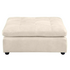 Kalona Milan Ottoman White 19730-00 image NaN