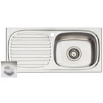 Oliveri MR502 Martini Single Bowl Left Hand Drainer Sink hero image