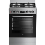 Beko 60cm Dual Fuel Freestanding Oven/Stove BFC60GMX hero image