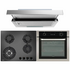 Haier 60cm Electric Oven, 60cm Gas Cooktop & 60cm Slideout Rangehood Pack HCG604WFCG1HWO60S7EX image NaN