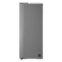 LG 641L Side by Side Refrigerator with Non-Plumbed Ice and Water Stainless Steel GS-N599PL hero image