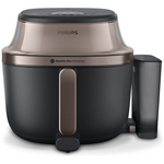 Philips 5000 Series 7.2L XXL Airfryer with Steam Black NA547-07 hero image