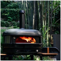 Gozney Dome Gen 2 Dual Fuel Pizza Oven Black GMPOBAU1625 hero image