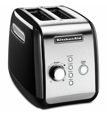 KitchenAid Classic Automatic 2 Slice Toaster 5KMT221AOB | Appliances Online