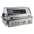 Smart Four Burner Built-In LPG BBQ with Rotisserie and Rear Infrared Burner Stainless Steel 401WB-W image NaN