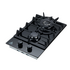 TRINITY 30cm Gas Cooktop 2 Burners Black Glass TRG302BK image NaN