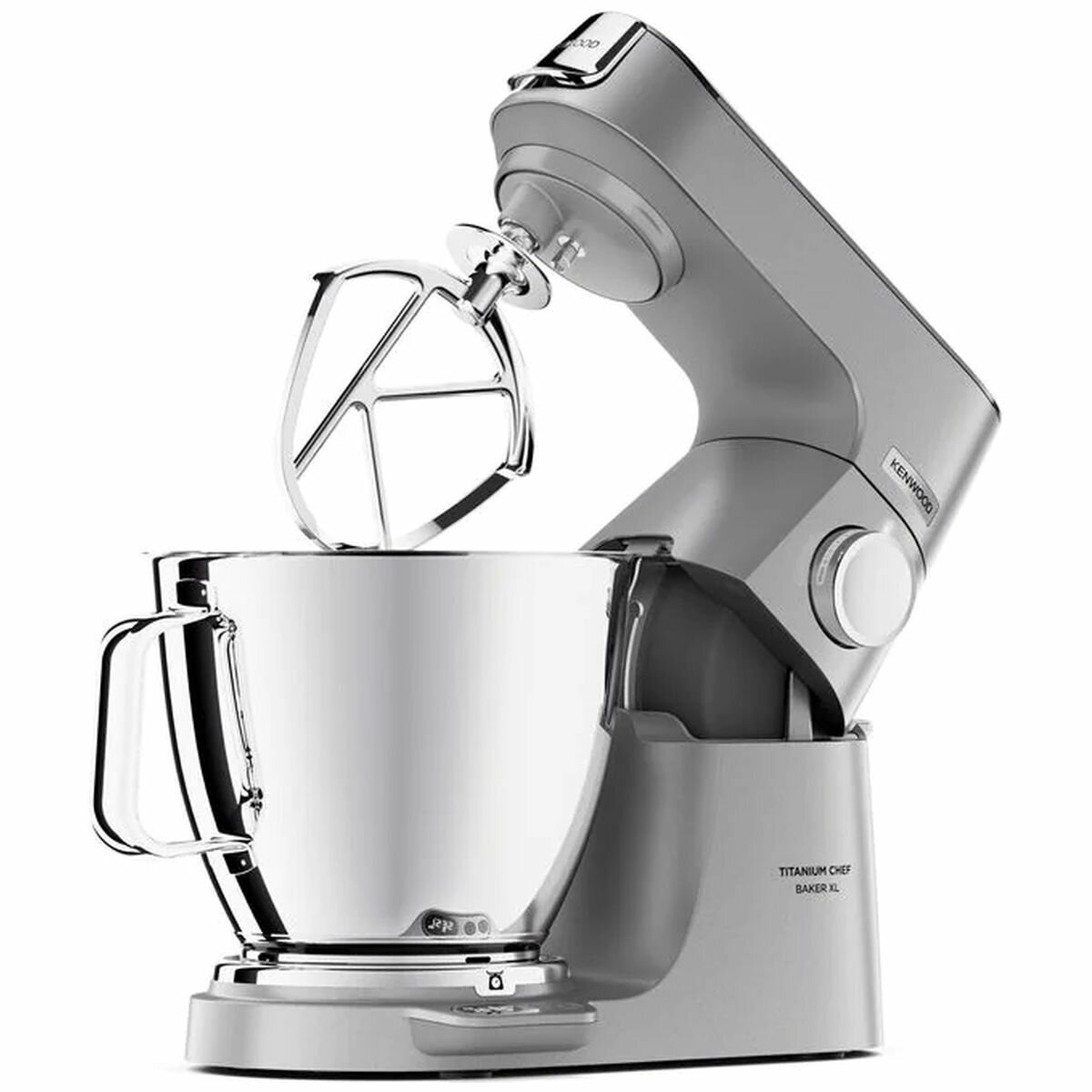 Kenwood XL Titanium Chef Baker Benchtop Mixer Silver KVL85004SI