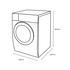 Euromaid 10kg Front load Washing Machine WMFL10 image NaN