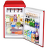 Husky 118L Retro Style Bar Fridge Red HUSRET135RDHU image NaN