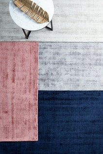 Rug Culture Bliss Extra Large Denim Blue Rug 320X230CM - BLSDENIM320X230 hero image