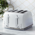Russell Hobbs Honeycomb 4 Slice Toaster White RHT704WHI image NaN