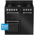 Beko 90cm Multifunction Dual Fuel Anthracite Freestanding Oven BRC916GMAN image NaN