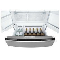 Westinghouse 609L French Door Fridge Dark Stainless Steel WHE6170BB hero image