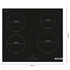 Bosch Series 4 60cm Induction Cooktop PUE611BB5H image NaN