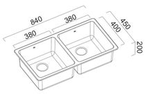 Abey LG200T Lago Double Bowl Sink Pack hero image