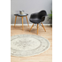 Rug Culture Century Small Grey & Off White Rug 150X150CM - CEN-977-SILV-150X150 image NaN