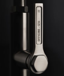Gessi 60053BN Officine Pull Out Kitchen Mixer Tap hero image
