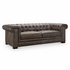 Kalona Vienna Three Seater Leather Sofa - No Nail Heads 6549-30N image NaN