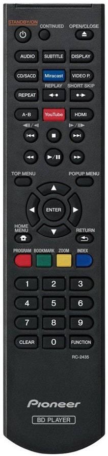 Pioneer 3D Blu-Ray Player BDP180 hero image